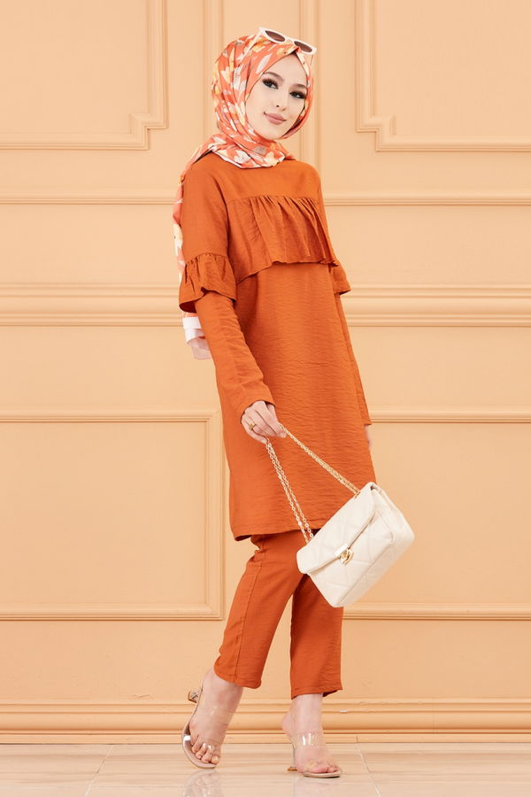 TUNIK PANTOLON Taba - 6041 TABA