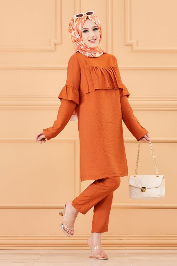 TUNIK PANTOLON Taba - 6041 TABA