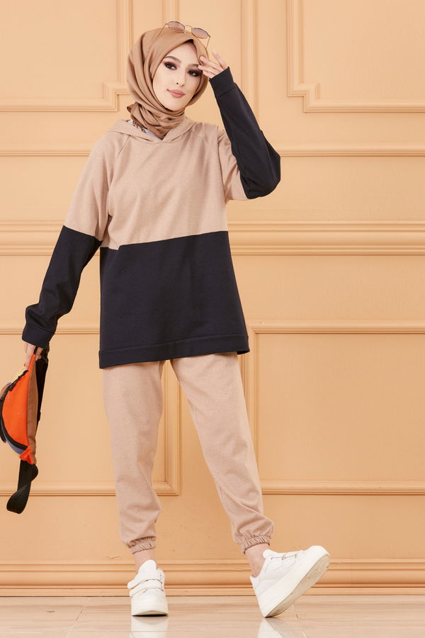 TUNIK PANTOLON Bej - 8730