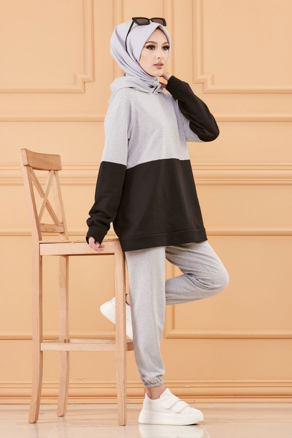 TUNIK PANTOLON Gri - 8730