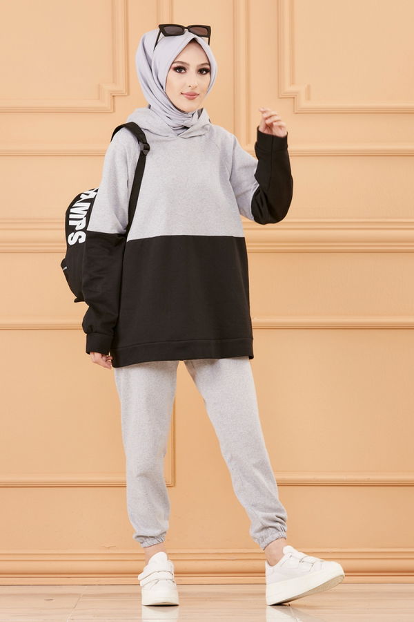 TUNIK PANTOLON Gri - 8730