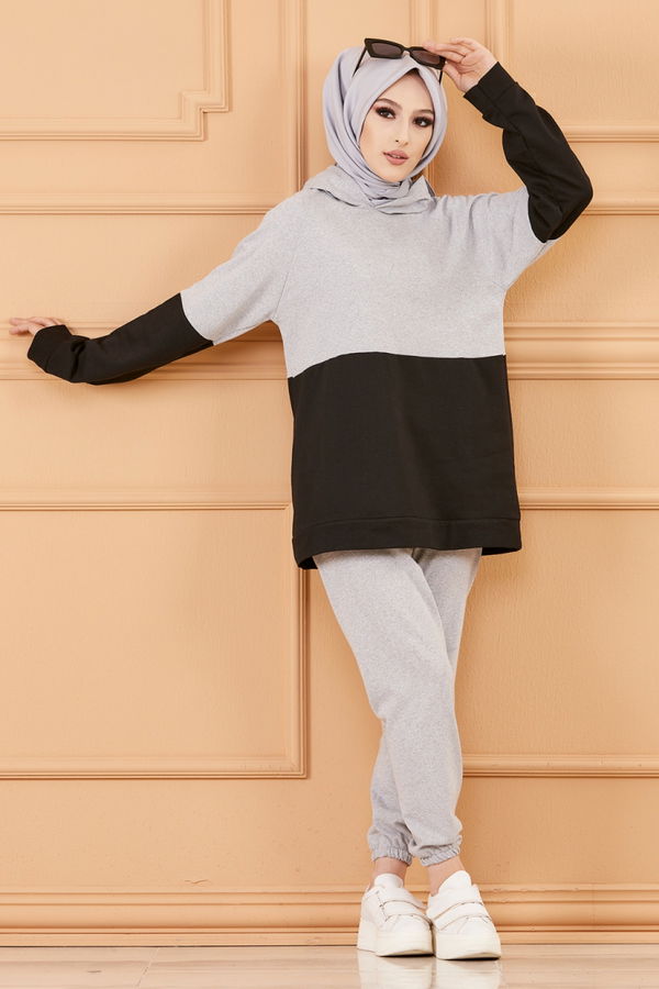 TUNIK PANTOLON Gri - 8730