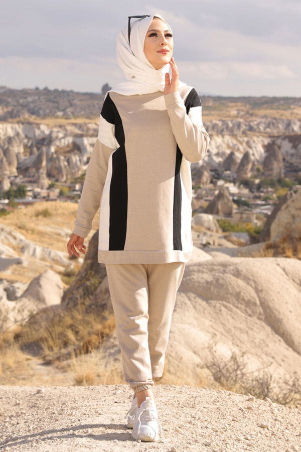 TUNIK PANTOLON Bej - 3097