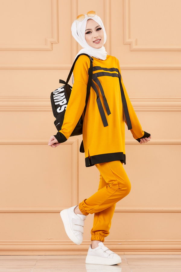 TUNIK PANTOLON Sarı - 3375