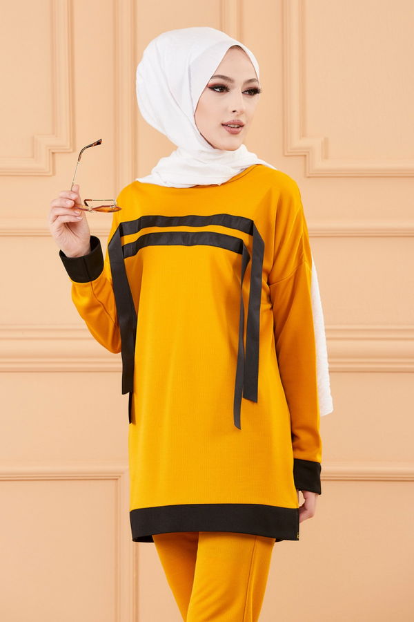 TUNIK PANTOLON Sarı - 3375