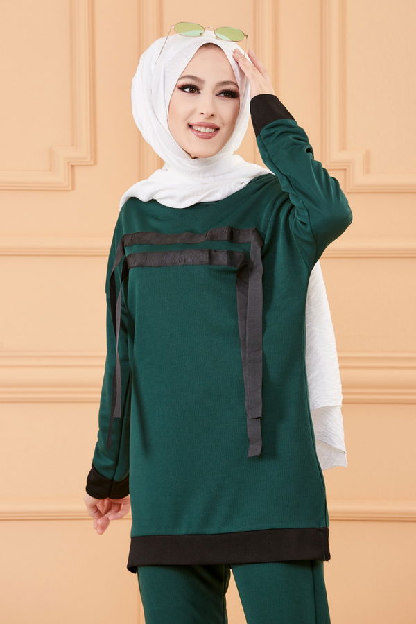 TUNIK PANTOLON Yeşil - 3375 YEŞİL