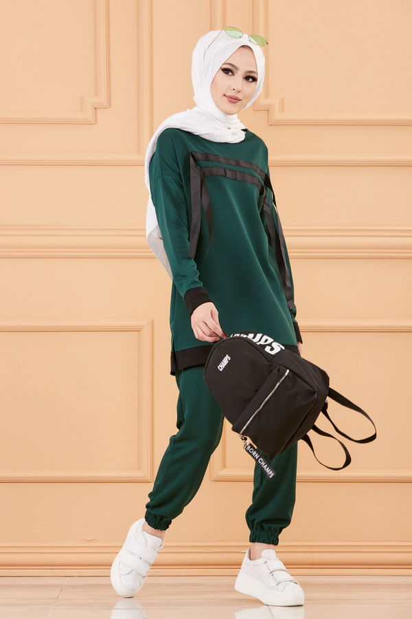TUNIK PANTOLON Yeşil - 3375 YEŞİL