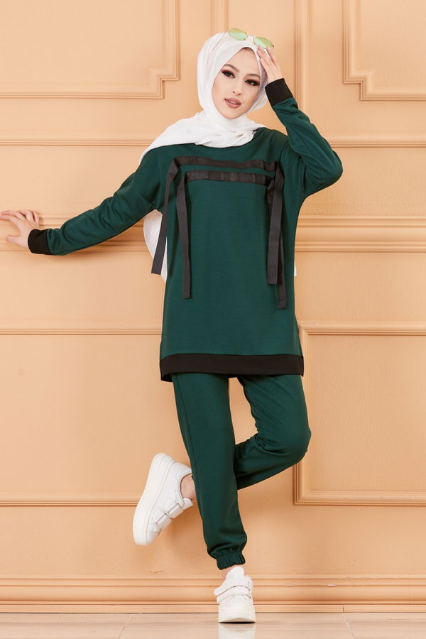 TUNIK PANTOLON Yeşil - 3375 YEŞİL