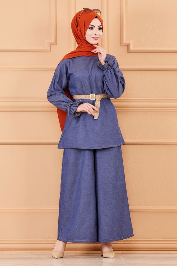 TUNIK PANTOLON Lacivert - 3597