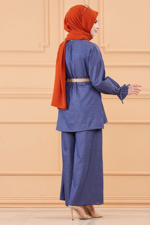 TUNIK PANTOLON Lacivert - 3597