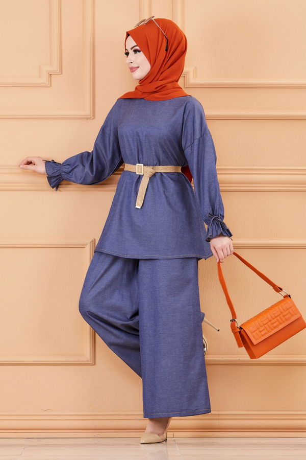 TUNIK PANTOLON Lacivert - 3597