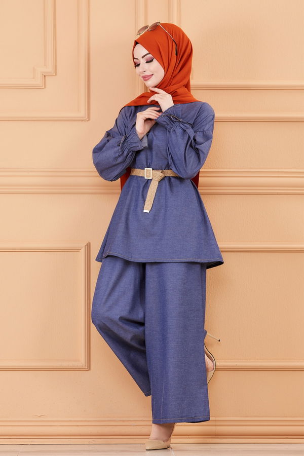 TUNIK PANTOLON Lacivert - 3597