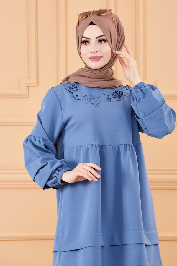 TUNIK PANTOLON Mavi - 3580