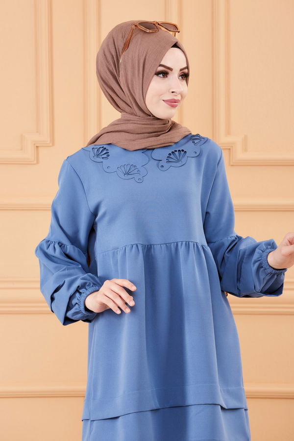 TUNIK PANTOLON Mavi - 3580