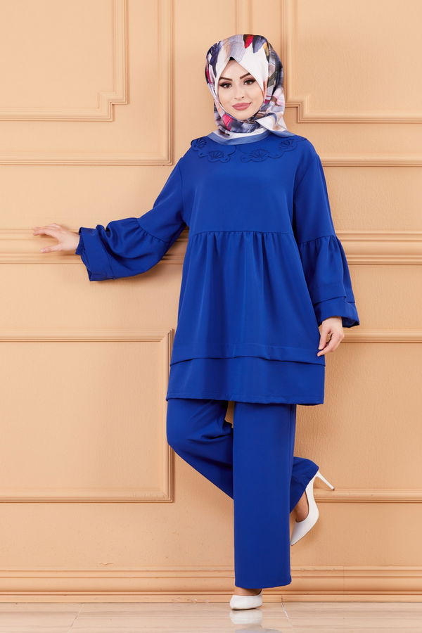 TUNIK PANTOLON Mavi - 3580