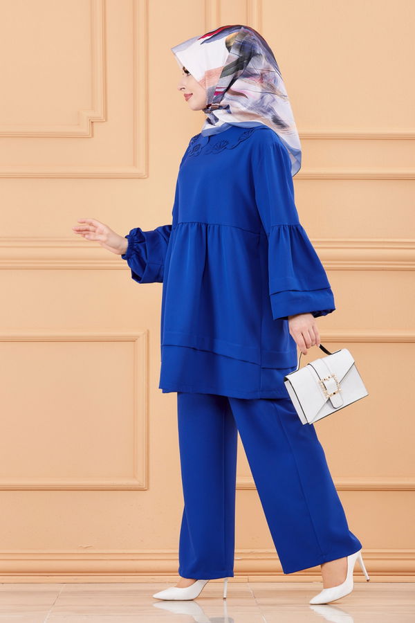 TUNIK PANTOLON Mavi - 3580