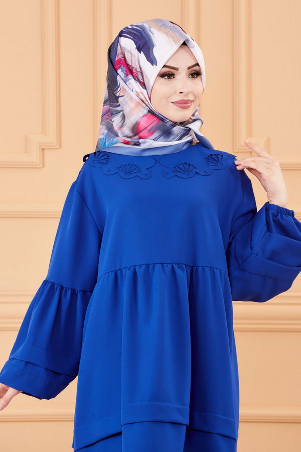 TUNIK PANTOLON Mavi - 3580