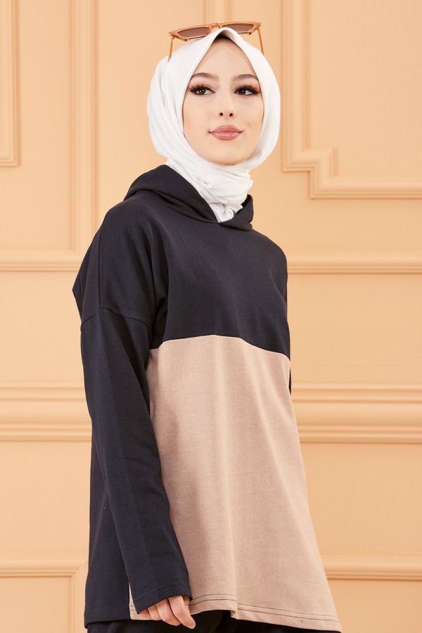 TUNIK PANTOLON Siyah - 8779