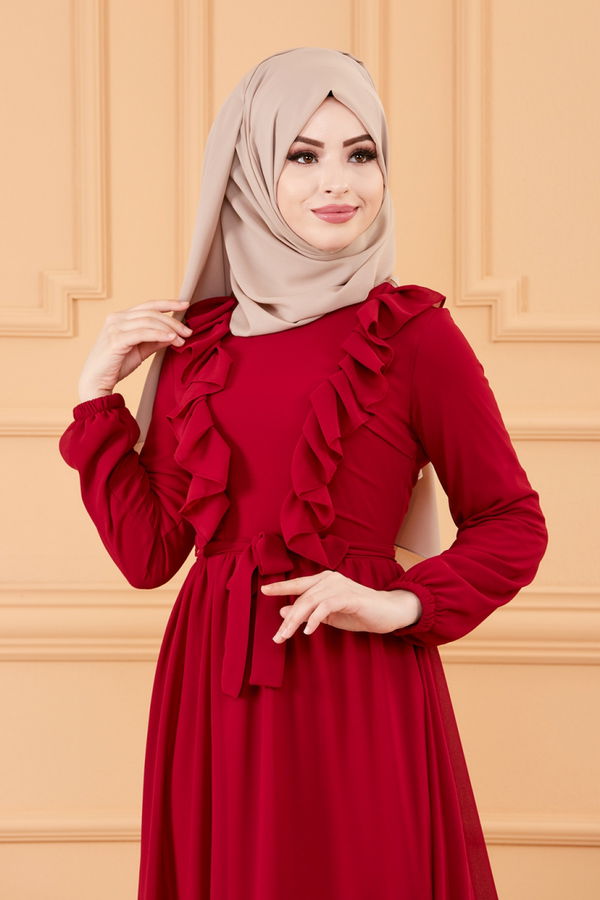ELBISE Bordo - 20271
