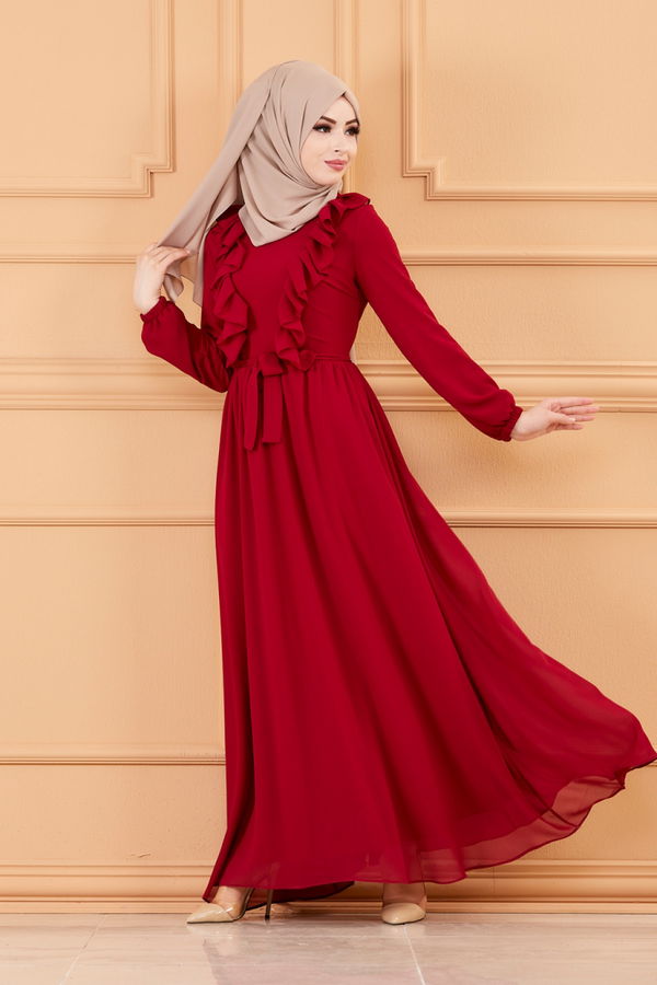 ELBISE Bordo - 20271