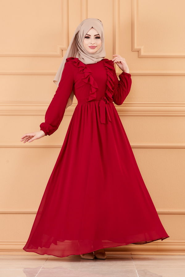 ELBISE Bordo - 20271