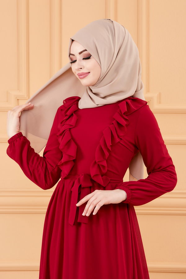 ELBISE Bordo - 20271