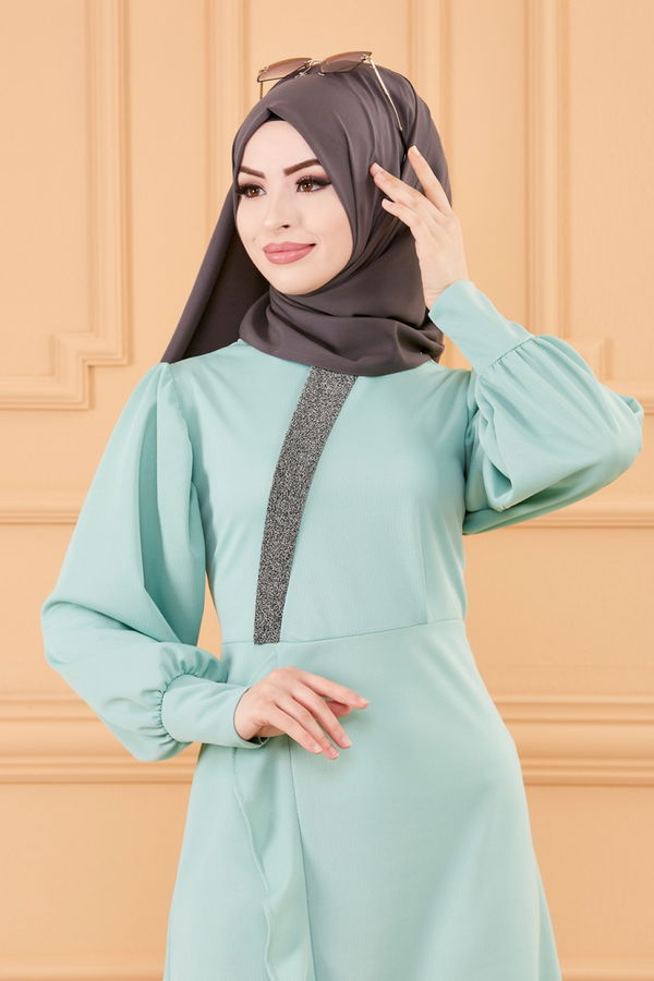 ELBISE Yeşil - 3675 YEŞİL