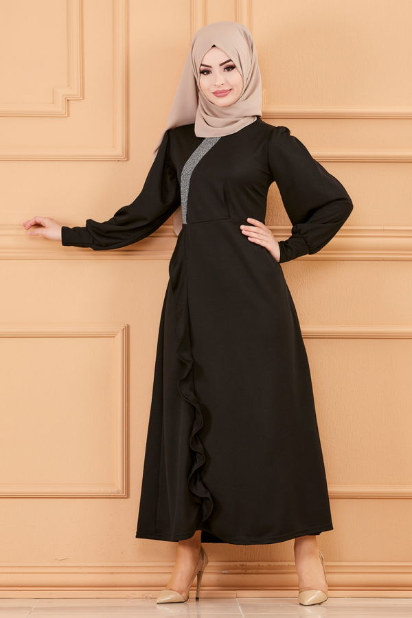 ELBISE Siyah - 3675 SİYAH