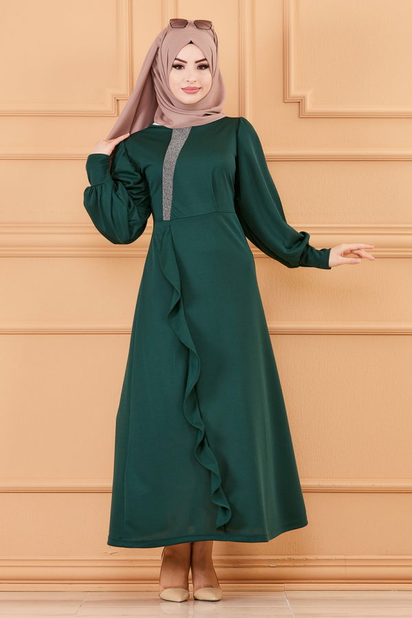 ELBISE Yeşil - 3675