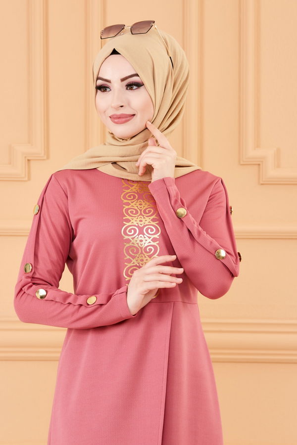 TUNIK PANTOLON Pembe - 3643