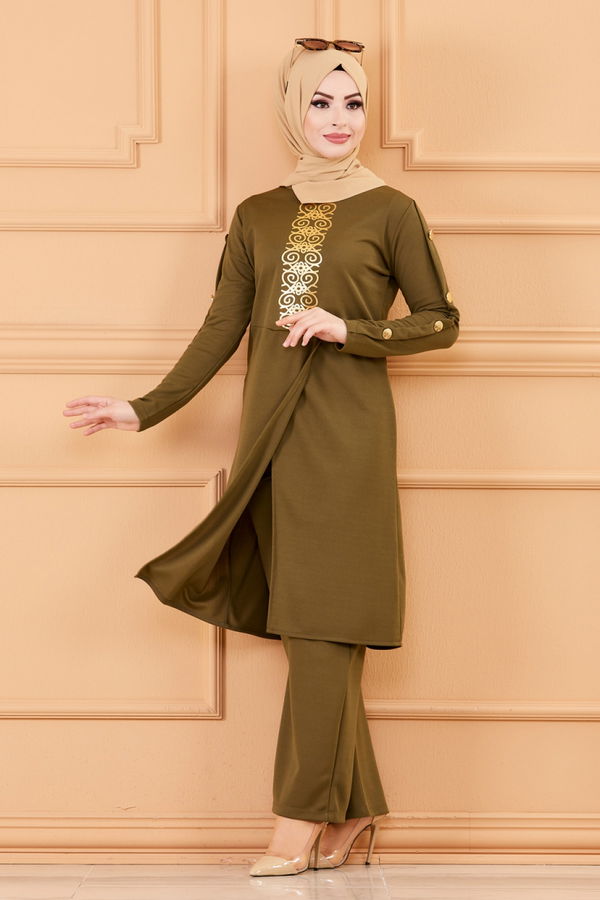 TUNIK PANTOLON Haki - 3643