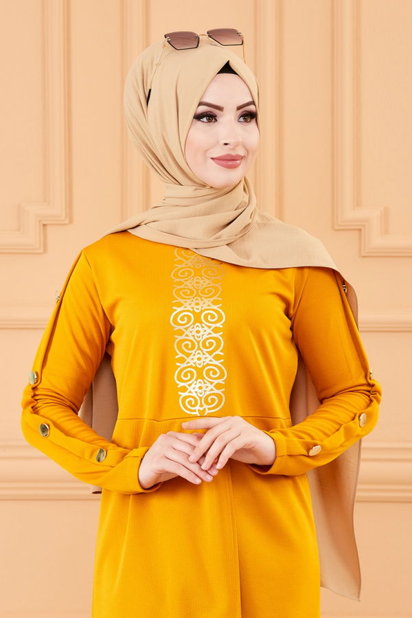 TUNIK PANTOLON Sarı - 3643