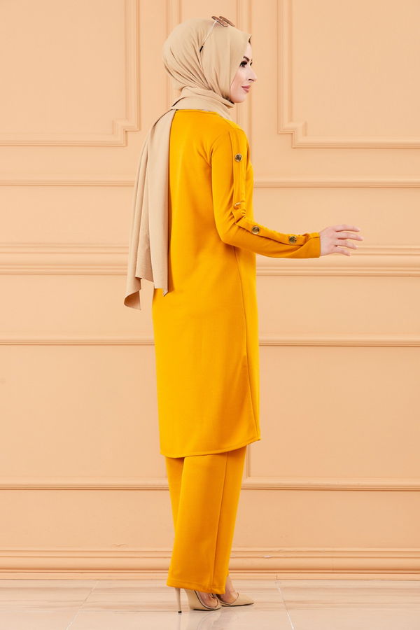 TUNIK PANTOLON Sarı - 3643