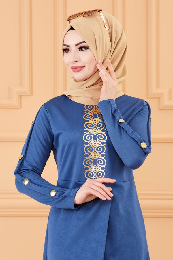 TUNIK PANTOLON Mavi - 3643