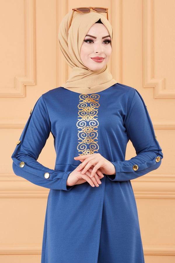 TUNIK PANTOLON Mavi - 3643