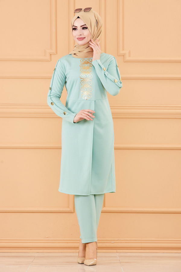 TUNIK PANTOLON Yeşil - 3643
