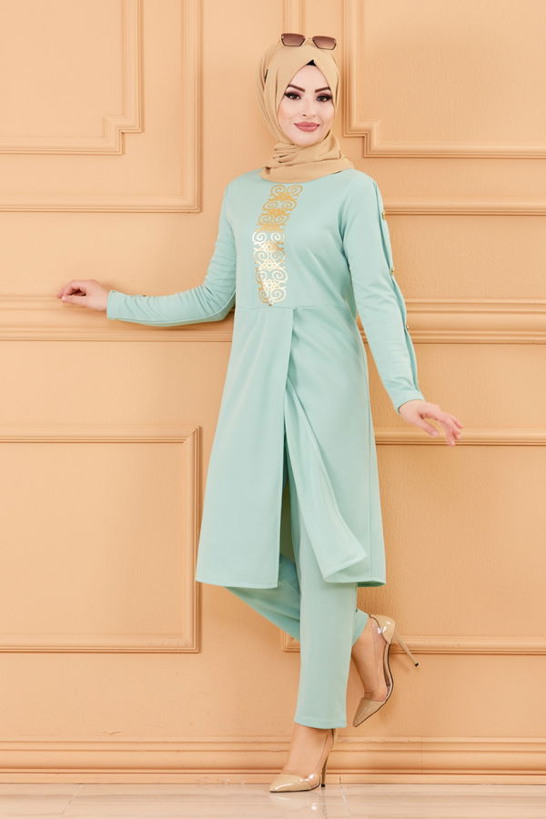 TUNIK PANTOLON Yeşil - 3643