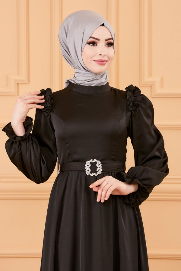FIRFIR DET. ELBISE Siyah - 20360 SİYAH