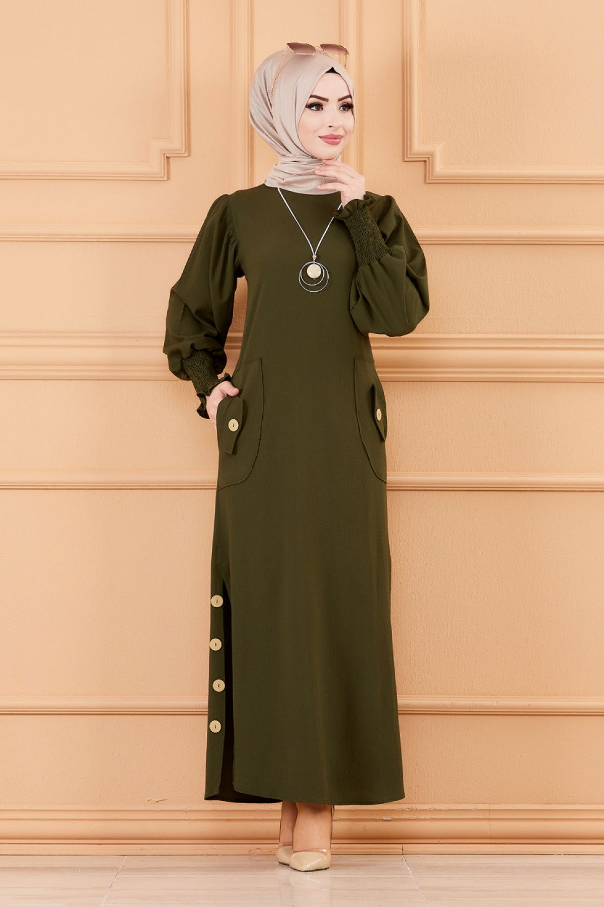 ELBISE Haki - 3669 HAKİ