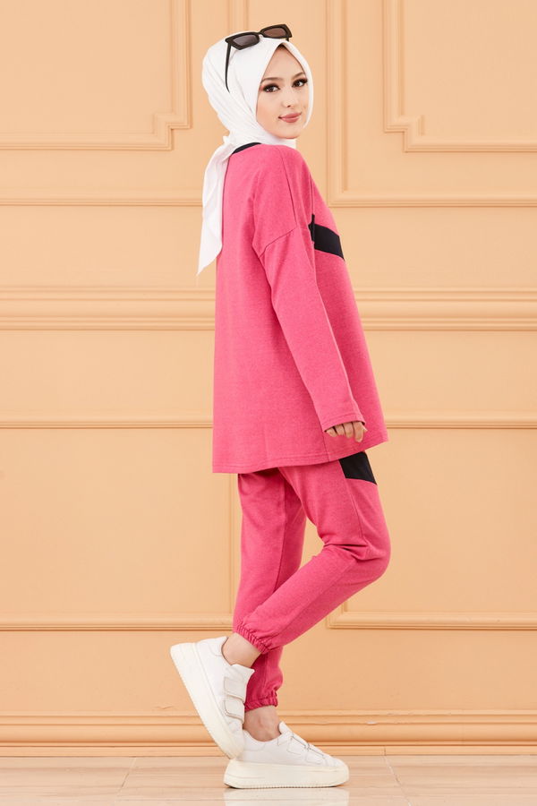 TUNIK PANTOLON Fuşya - 8777