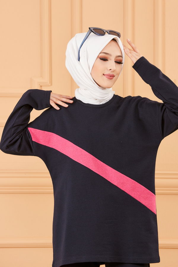 TUNIK PANTOLON Lacivert - 8777 LACİVERT