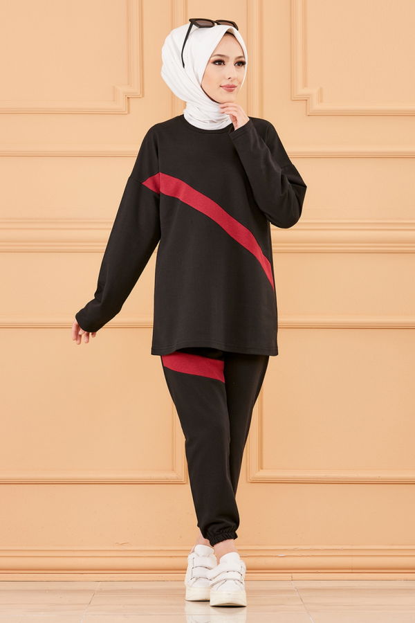 TUNIK PANTOLON Siyah - 8777 SİYAH