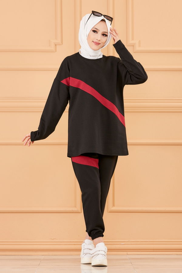 TUNIK PANTOLON Siyah - 8777 SİYAH