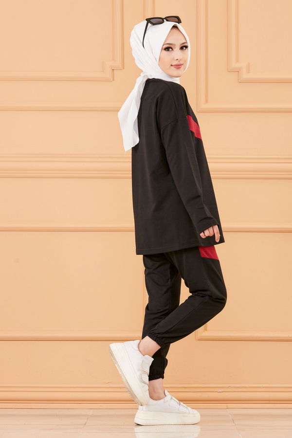 TUNIK PANTOLON Siyah - 8777 SİYAH