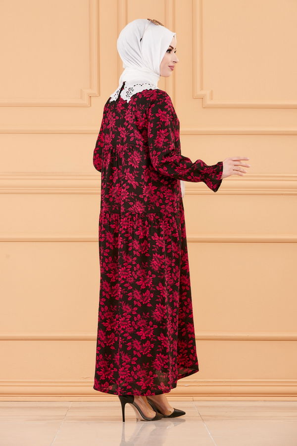 ELBISE Bordo - 3570