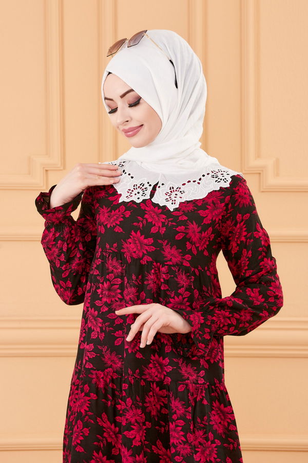 ELBISE Bordo - 3570
