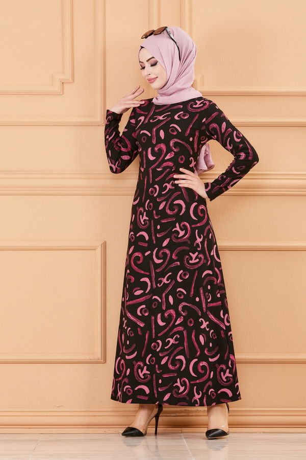 ELBISE Mürdüm - 8784