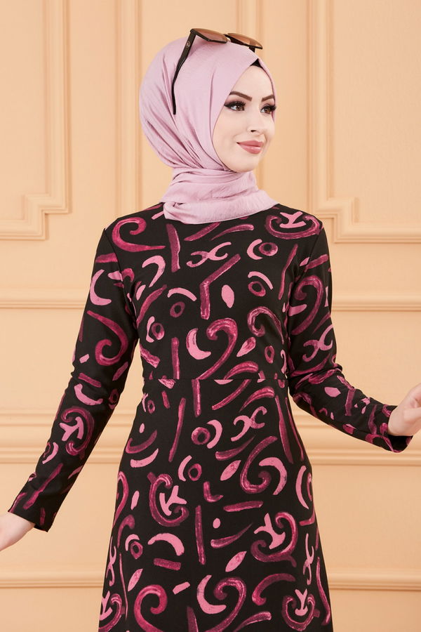 ELBISE Mürdüm - 8784