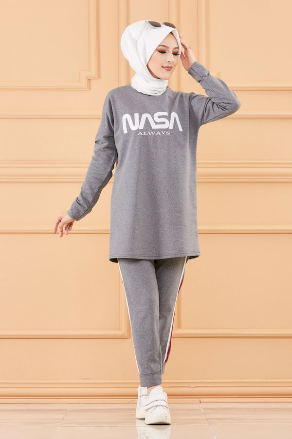 TUNIK PANTOLON Gri - 4141 GRİ