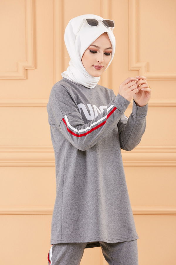 TUNIK PANTOLON Gri - 4141 GRİ